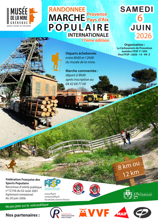 La 17e Marche populaire du Musée de la Mine revient le 6 juin