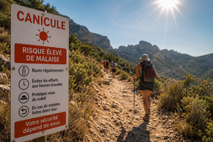 Canicule : sur les sentiers aussi, la chaleur devient un danger Canicule : sur les sentiers aussi, la chaleur devient un danger