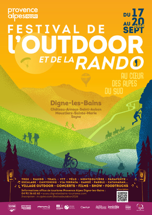 Le Festival de l'Outdoor et de la Rando revient du 17 au 20 septembre