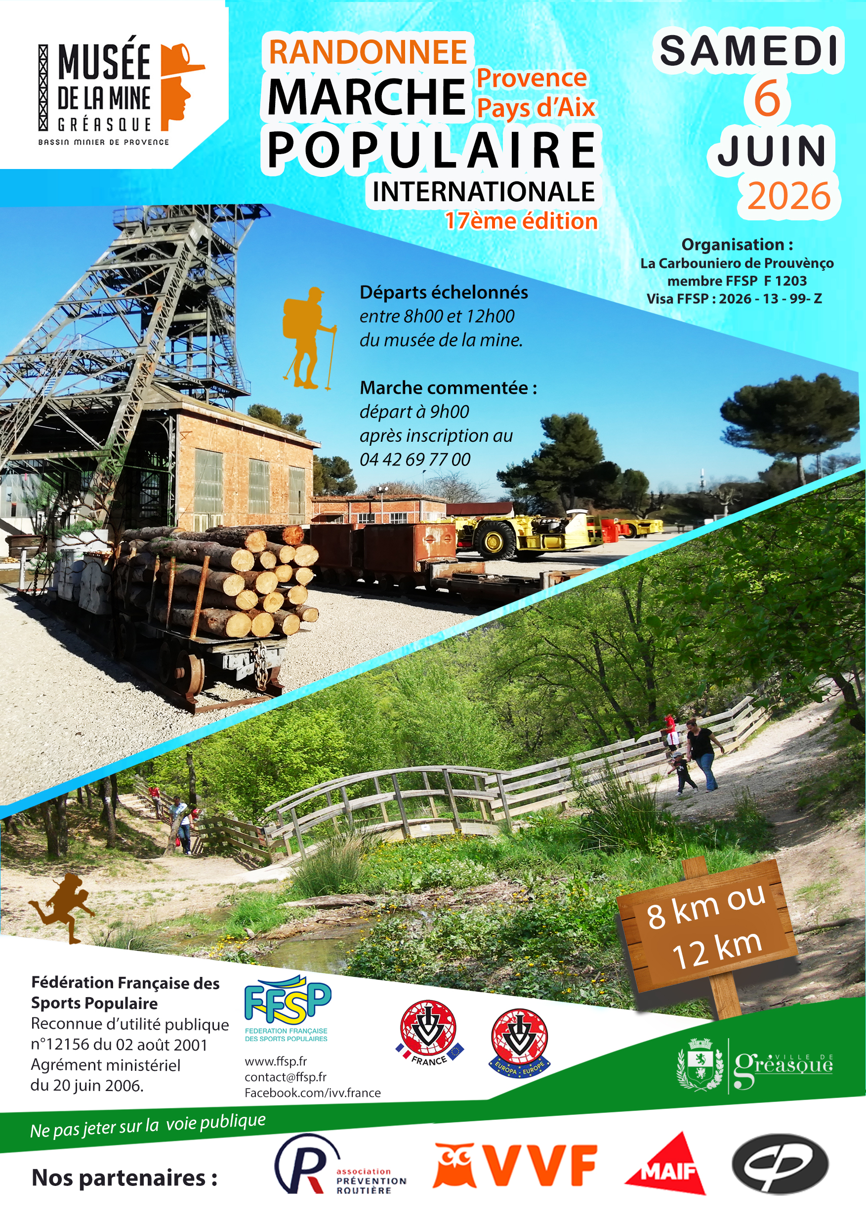 La 17e Marche populaire du Musée de la Mine revient le 6 juin