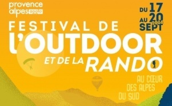 Le Festival de l'Outdoor et de la Rando revient du 17 au 20 septembre